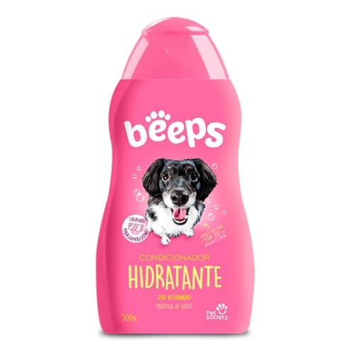 Condicionador Hidratante Beeps Cães e Gatos Pet Society 480ml