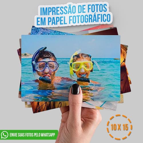 Fotos (10x15cm) - 125 unidades