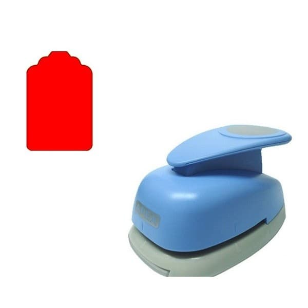 Furador Scrapbook Extra Gigante Tag 4,5cm x 3cm