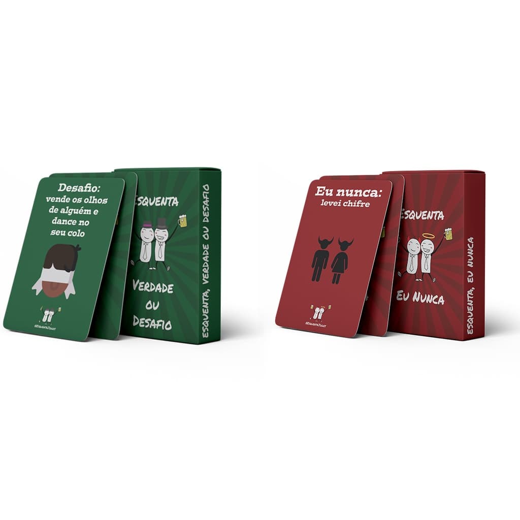 Esquenta Eu Nunca + Verdade ou Desafio