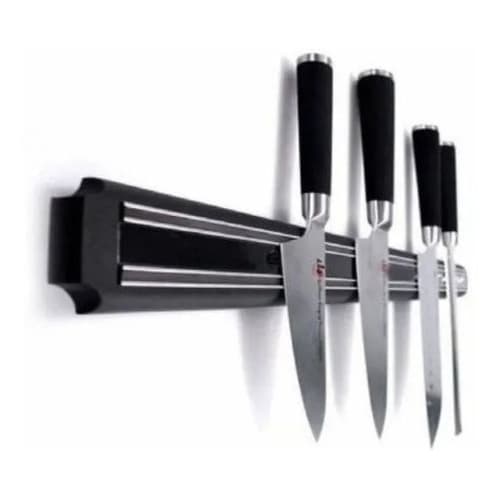 Barra Magnética Imã Suporte Facas Ferramentas Cozinha 33cm