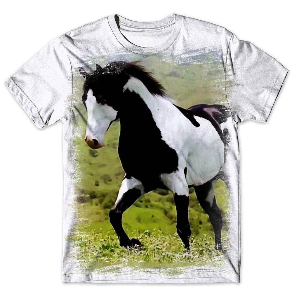 Camisa Camiseta Masculina Cavalo 317