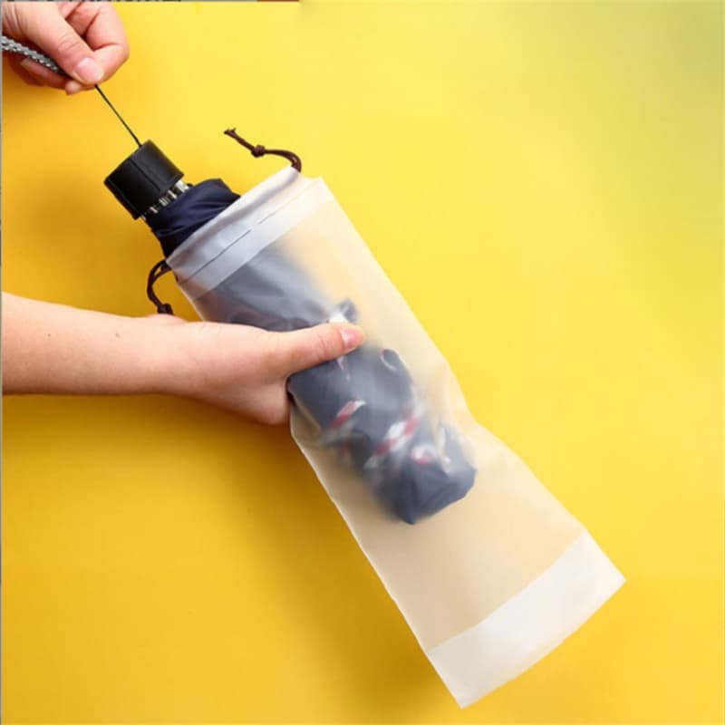 Saquinho de plástico Capa para Sombrinha e guarda-chuva e armazenamento reutilizável