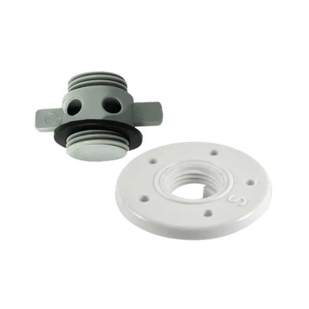 Bujão Com Flange Para Barco Em Alumínio Viveiros Em Geral