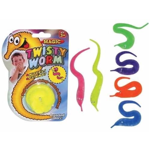 Minhoca Maluca - Magic Twisty Worm - Truques de Mágicas / Ilusionismo 2 unidades
