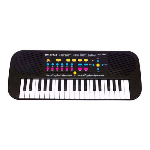 Teclado Hs3755a Com Microfone 37 Teclas Dmt5701 - Dm Toys