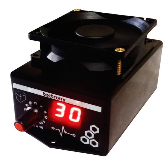 Controlador Pwm Gerador De Hidrogênio 30a C/ Amperimetro