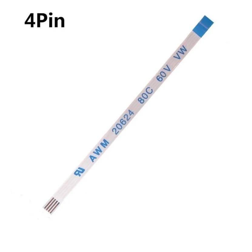 Cabo Flat 4 vias que liga Touchpad a Placa Mãe do Notebook DELL N4050