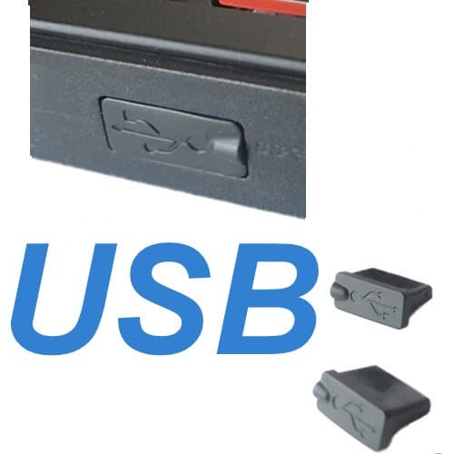 5 tampas USB anti poeira para laptop- entrada de PC - Pronta entrega SP