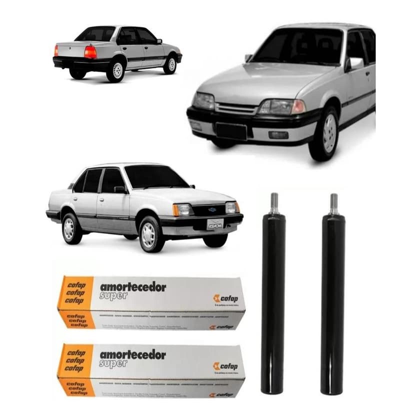 Par Amortecedor Dianteiro Gm Monza 83 84 85 86 87 88 89 90 91 92 93 94 95 96 Original Cofap