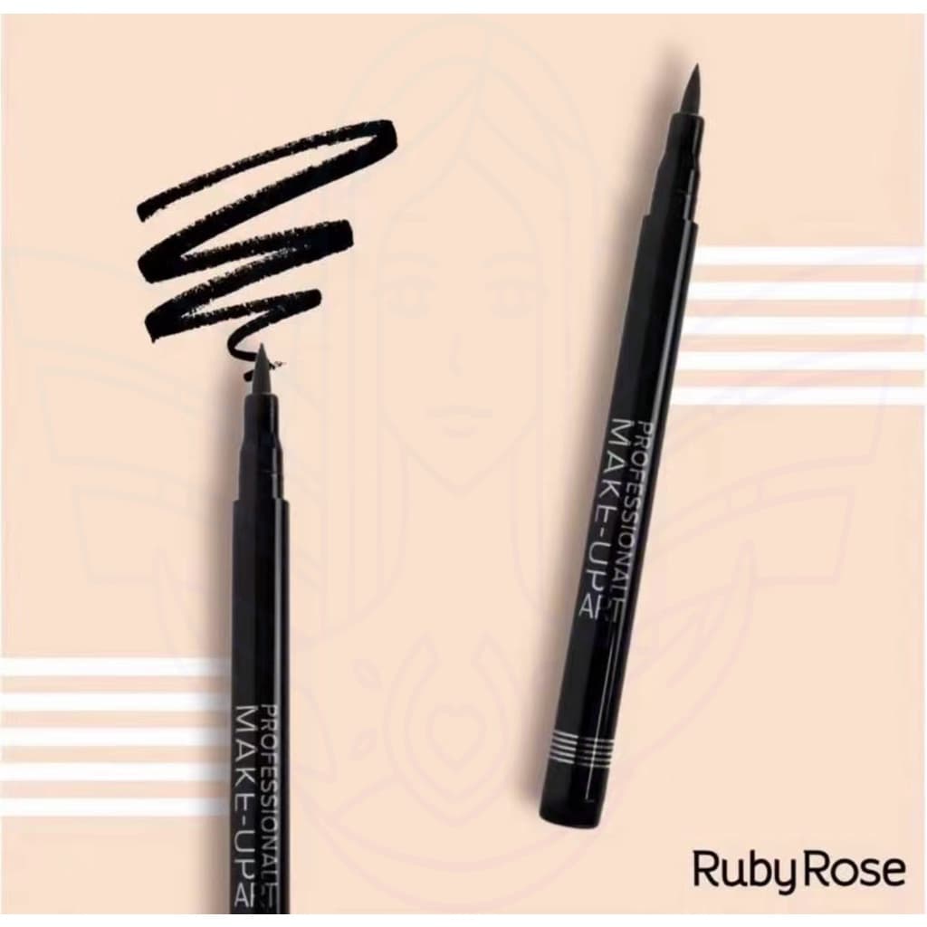 ruby rose hb090 caneta delineadora a prova d'agua