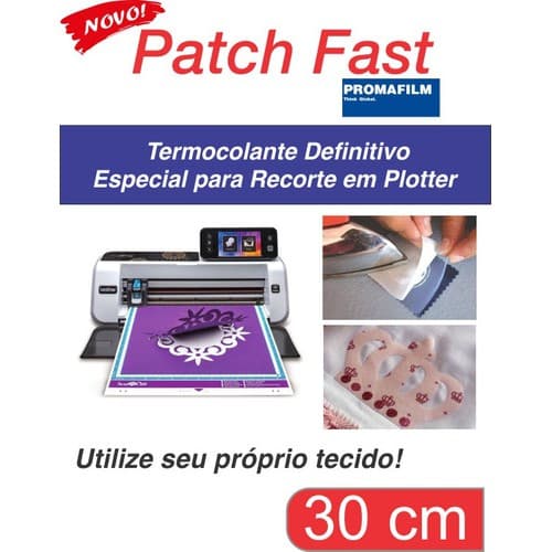 Patch Fast - Termocolante Para Plotter - 30 Cm X 50 Metros