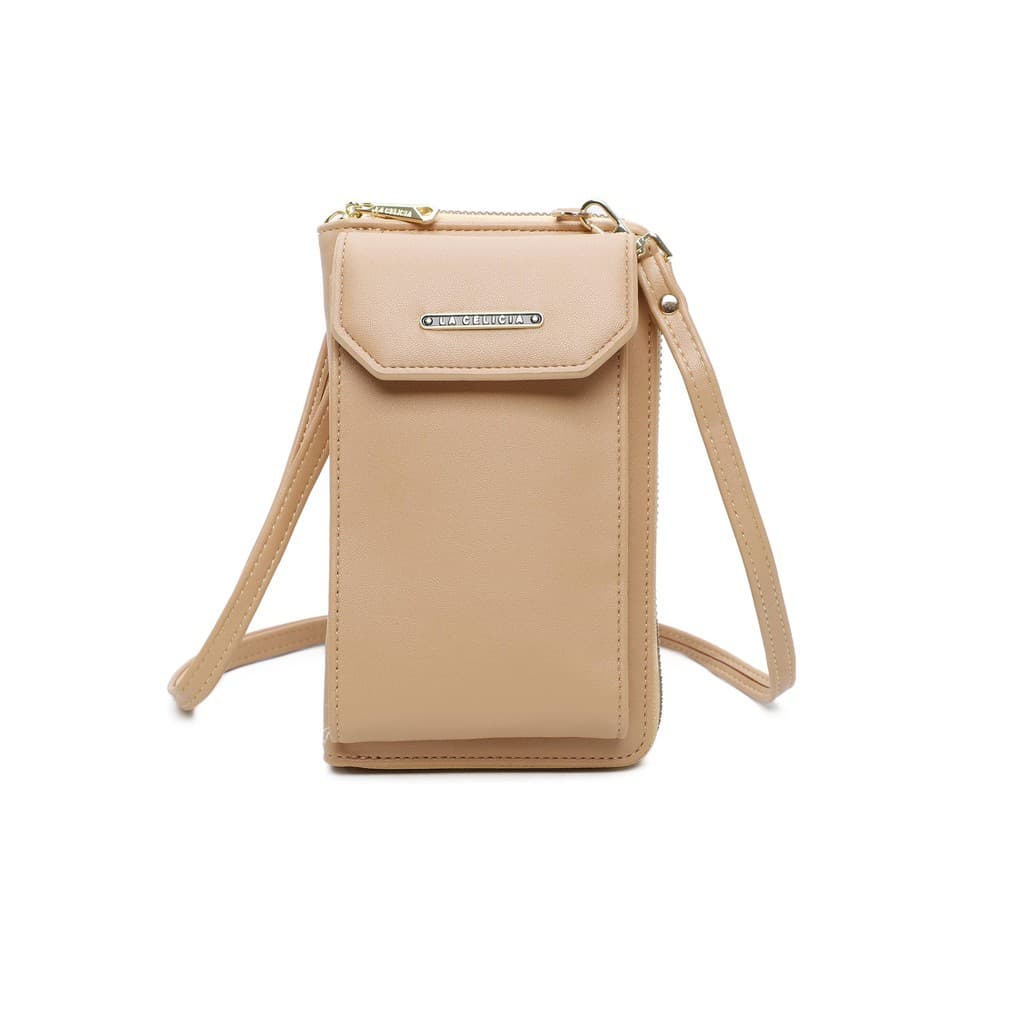 Carteira Feminina Grande Alça Transversal Com Porta Celular-BC8924