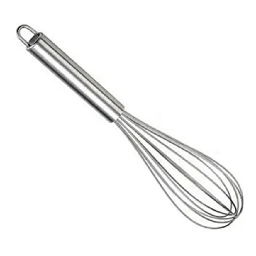Batedor De Ovos Em Aço Inox 25 Cm - Kehome