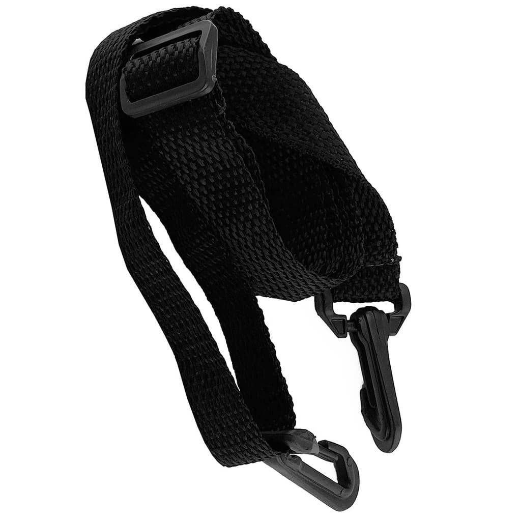 alça com mosquetão plástico reforçada fita tira colo