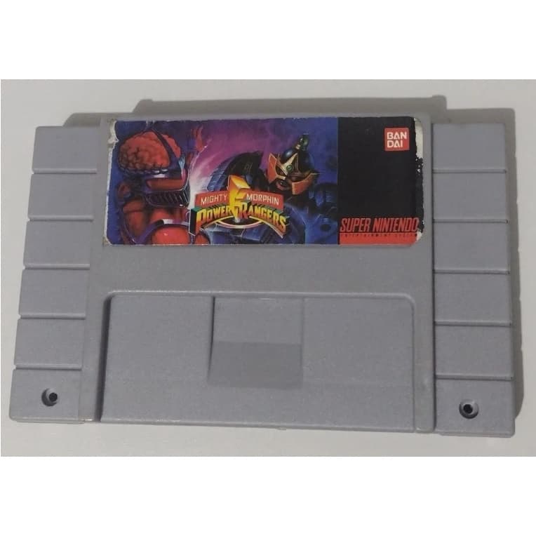 Cartucho Super Nintendo Power Rangers