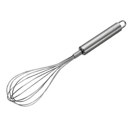 Batedor 29cm Reforçado De Clara Cook Profissional Inox Utensilio De Cozinha Aço Inoxidável