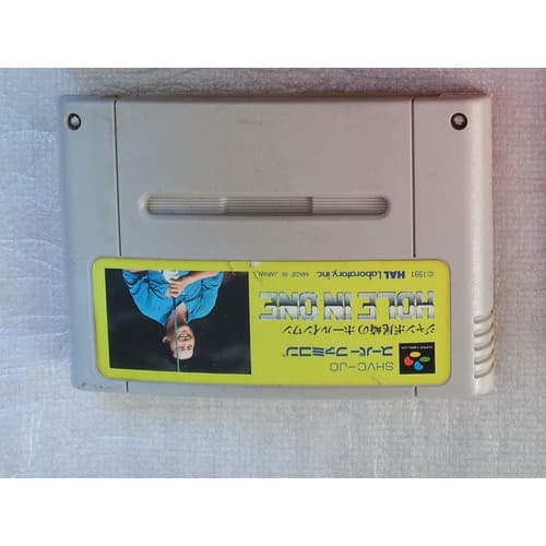 Hole In One - Super Famicom Cartucho Original Nintendo Fita