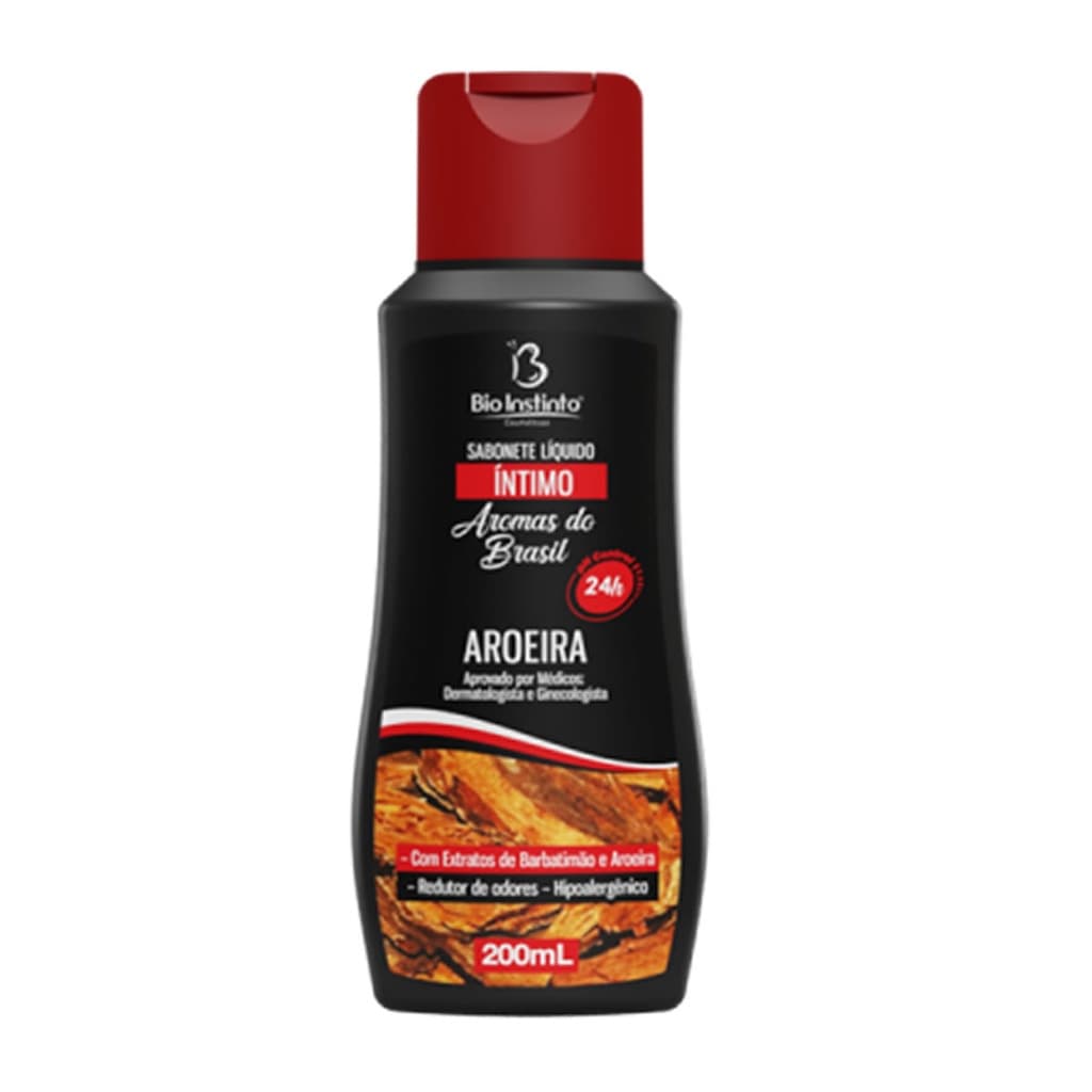 Sabonete Líquido Íntimo Aroeira 200ml - Bio Instinto