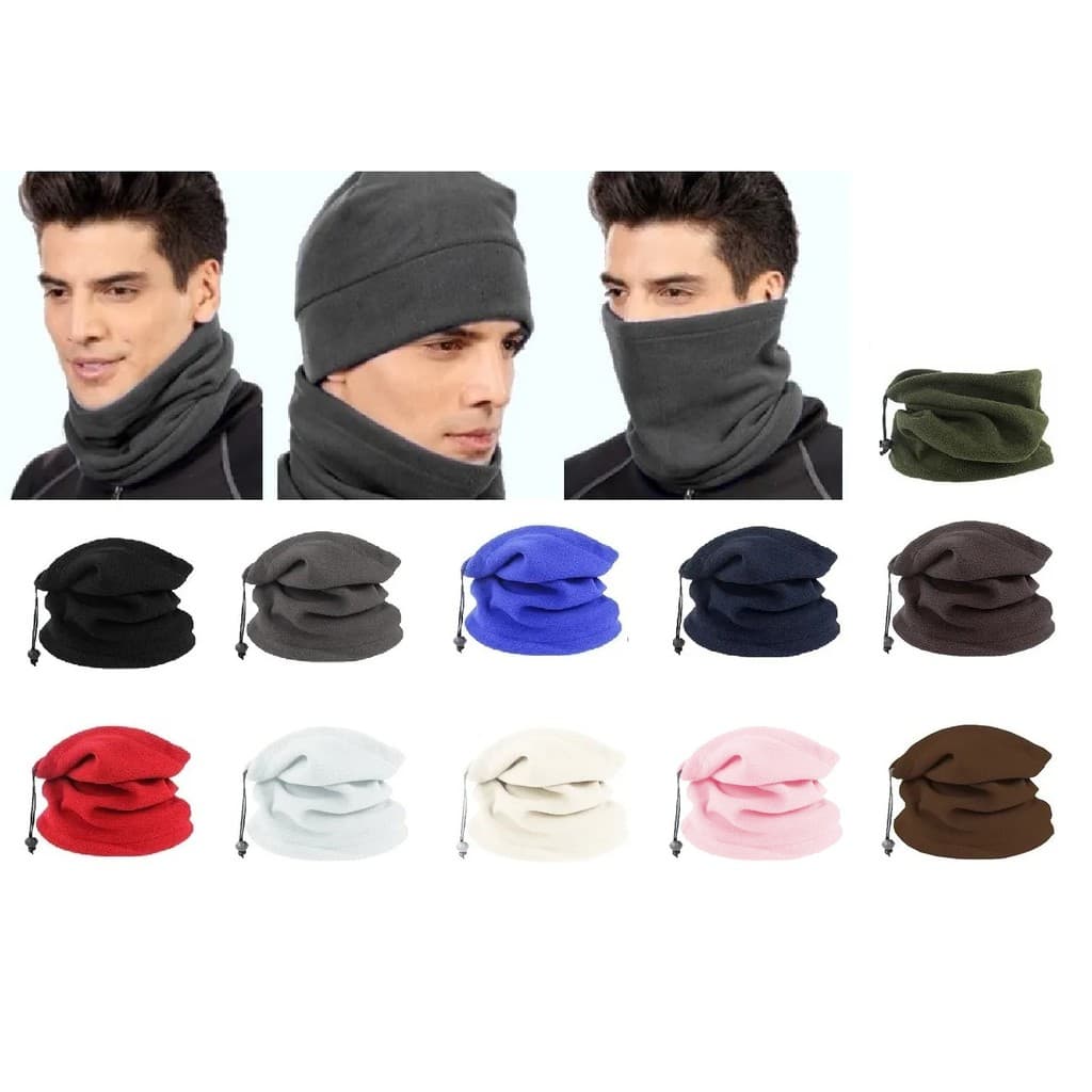 Touca Gorro Balaclava Gola Cachecol Moto Multifuncional Adulto Infantil