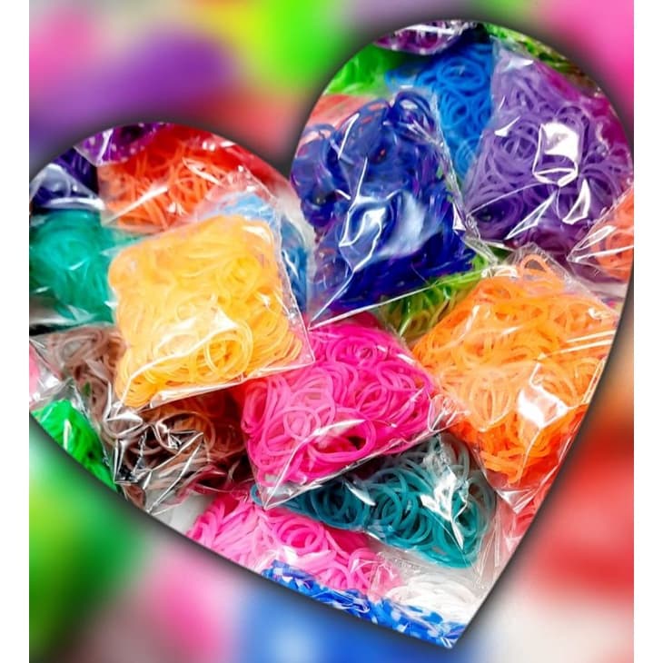 600 Elásticos Para Penteado Pet (03 CORES) Liguinha Borrachinha Laço Silicone Colorido