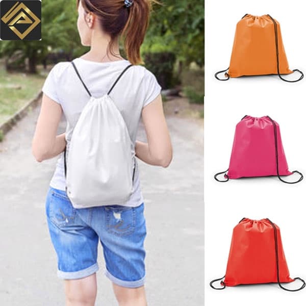 Mochila Saco Bolsa Unisex Sacola Bag Costas Lisa Comum Esportiva Gym Academia