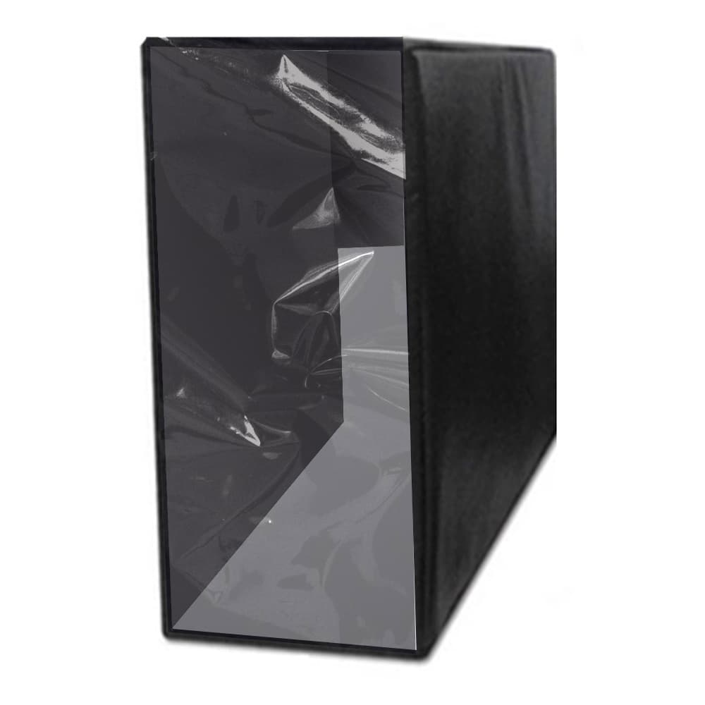 Capa para CPU Gabinete PC Preta com Frente Transparente