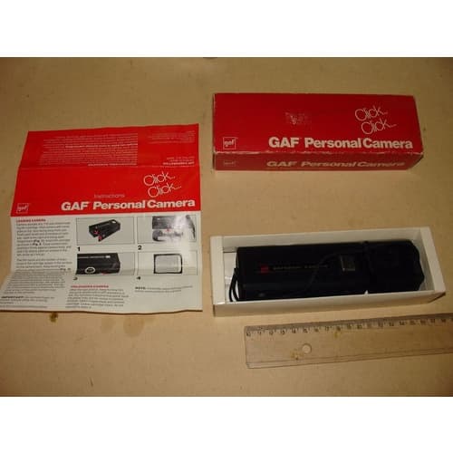 Maquina Fotográfica Gaf Personal Cameca Click Click Mand