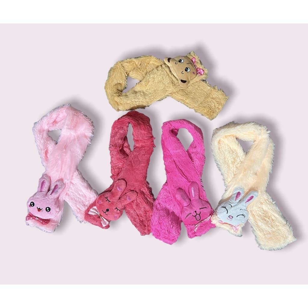 Cachicol infantil- cachecol infantil peluciado menina