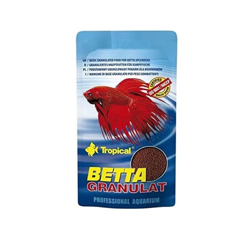 Tropical betta granulat zip lock sache 5g