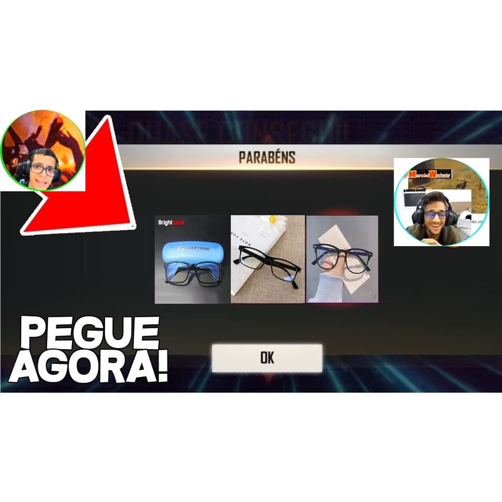 3 Óculos anti luz azul Óculos games jogos pc, celular, videogames