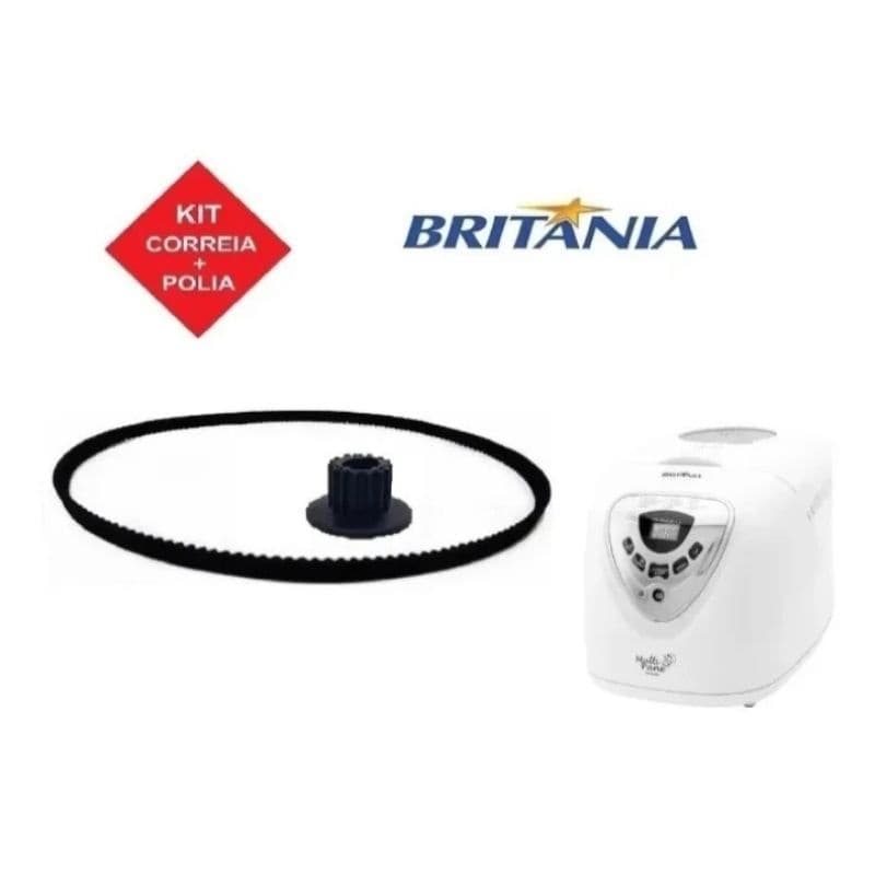 Correia e Polia Grátis para Panificadora Britania Multipane