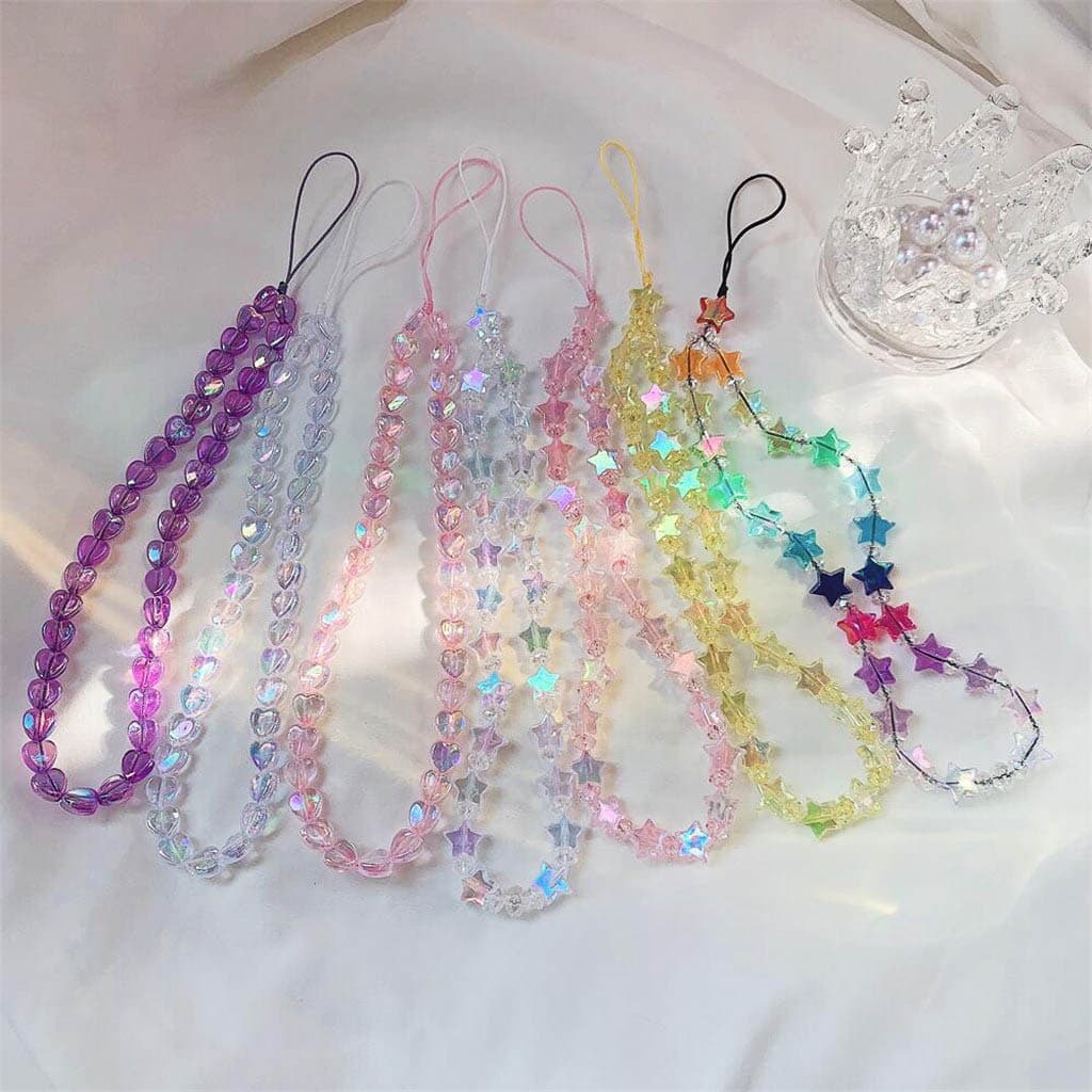 Vogue Phone Strap Multi-Estilo Estrela Colorida Cordão De Pendurar Multifuncional Para Fone De Ouvido Bluetooth Capa