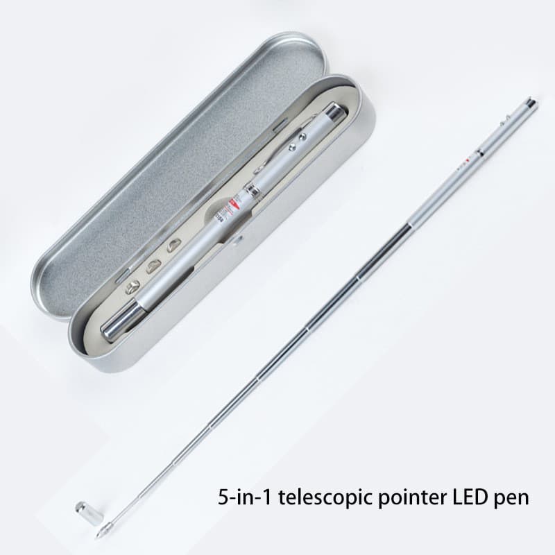 Caneta 5 Em 1 Laser Pointer Infravermelho