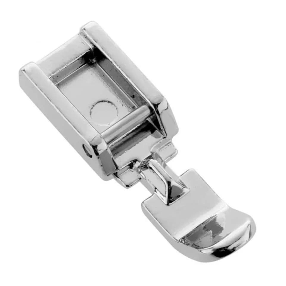 Calcador sapata sapatilha zíper estreito para máquinas domésticas