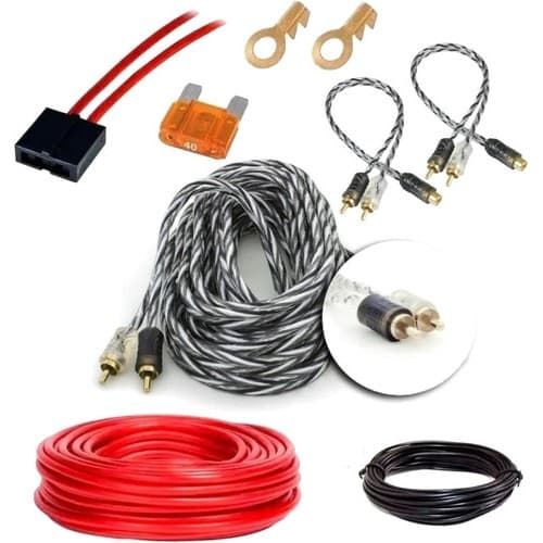 Kit Fiaçao Instalação Modulo 4 Canal Ts400.4 Ir400.4 4 Canal