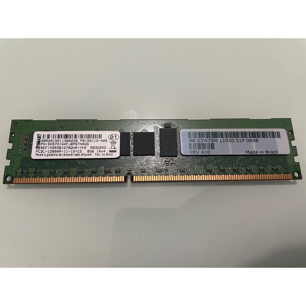 Memória Servidor Smart Ecc Rdimm 8gb Pc3l-12800r Dell T320 R320 T420 R420