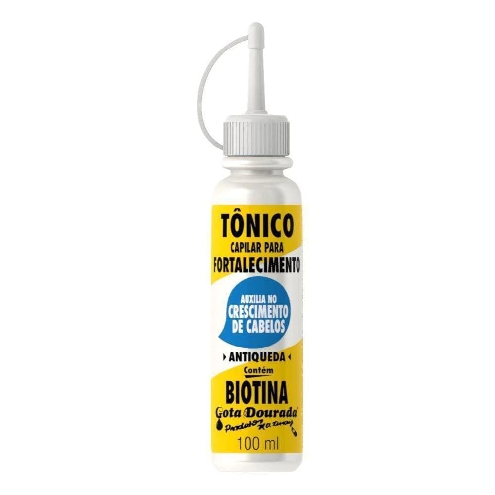 Tônico Capilar Biotina Gota dourada- 100ml ou 30ml
