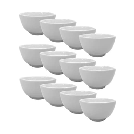 kit Cumbuca Capri Grande 500ml- Porcelana