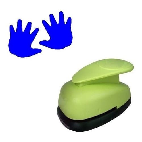 Furador Scrapbook Para Papel - Mãozinhas 2,5cm (25mm)