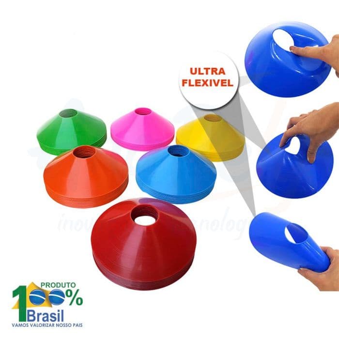 Chapéu Chinês Half Cone Colorido Premium Flex - Item Por Unidade