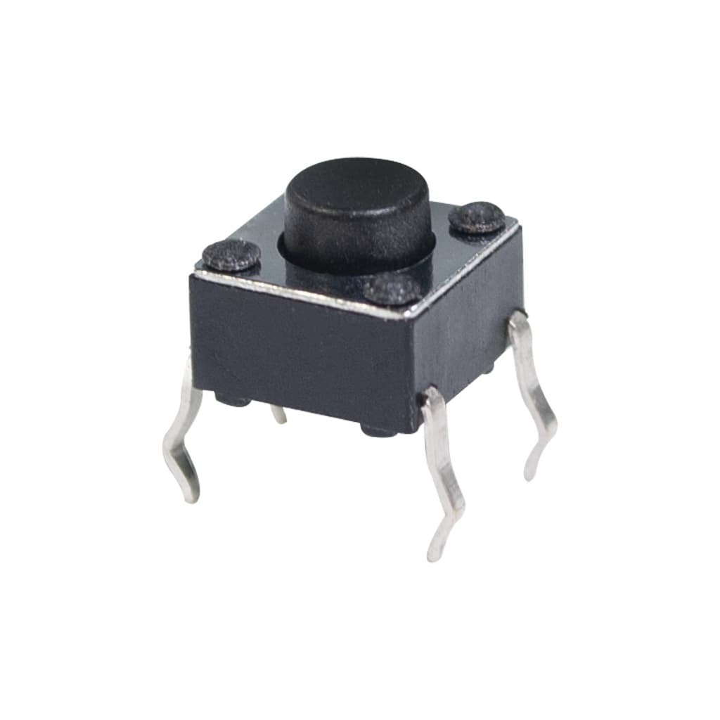 Chave Tactil 4 Terminais 6x6x5mm 250v Quadrado Botão
