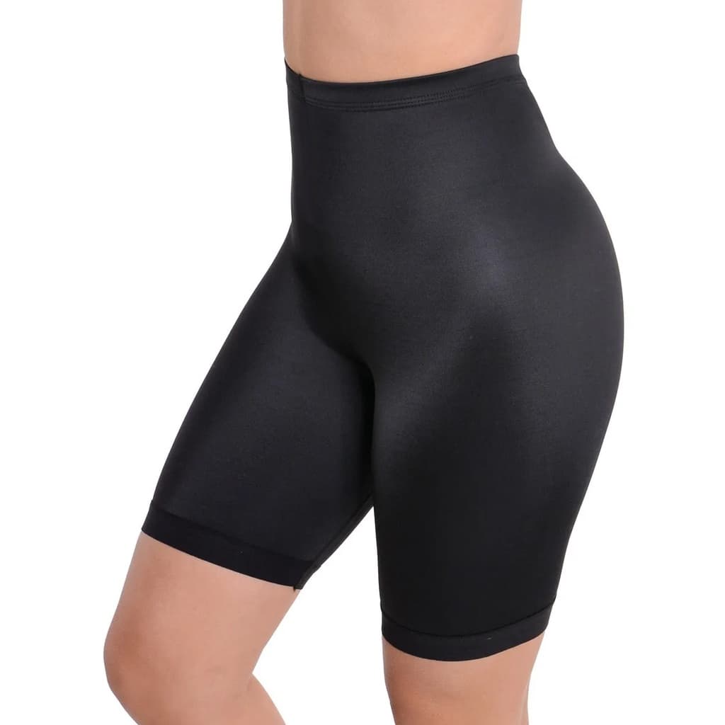 Bermuda Short Modelador Slim Cinta Alta Compressão Reduz Medidas Segunda Pele M17