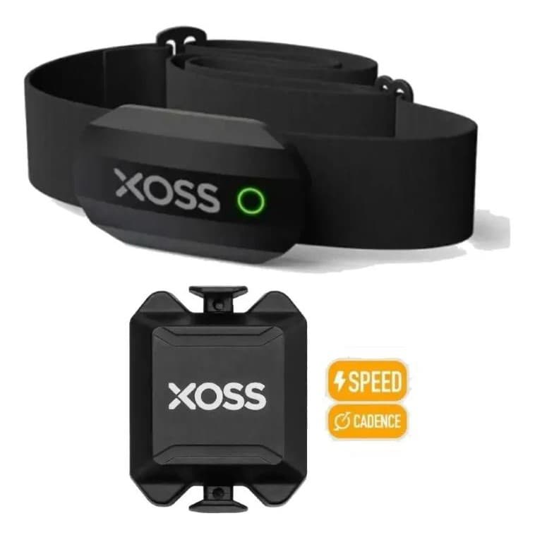 Sensores de Cadência, Velocidade e Cardíaco para Ciclocomputador - Xoss IGPSPORT - Compatível com Garmin Bryton Atrio