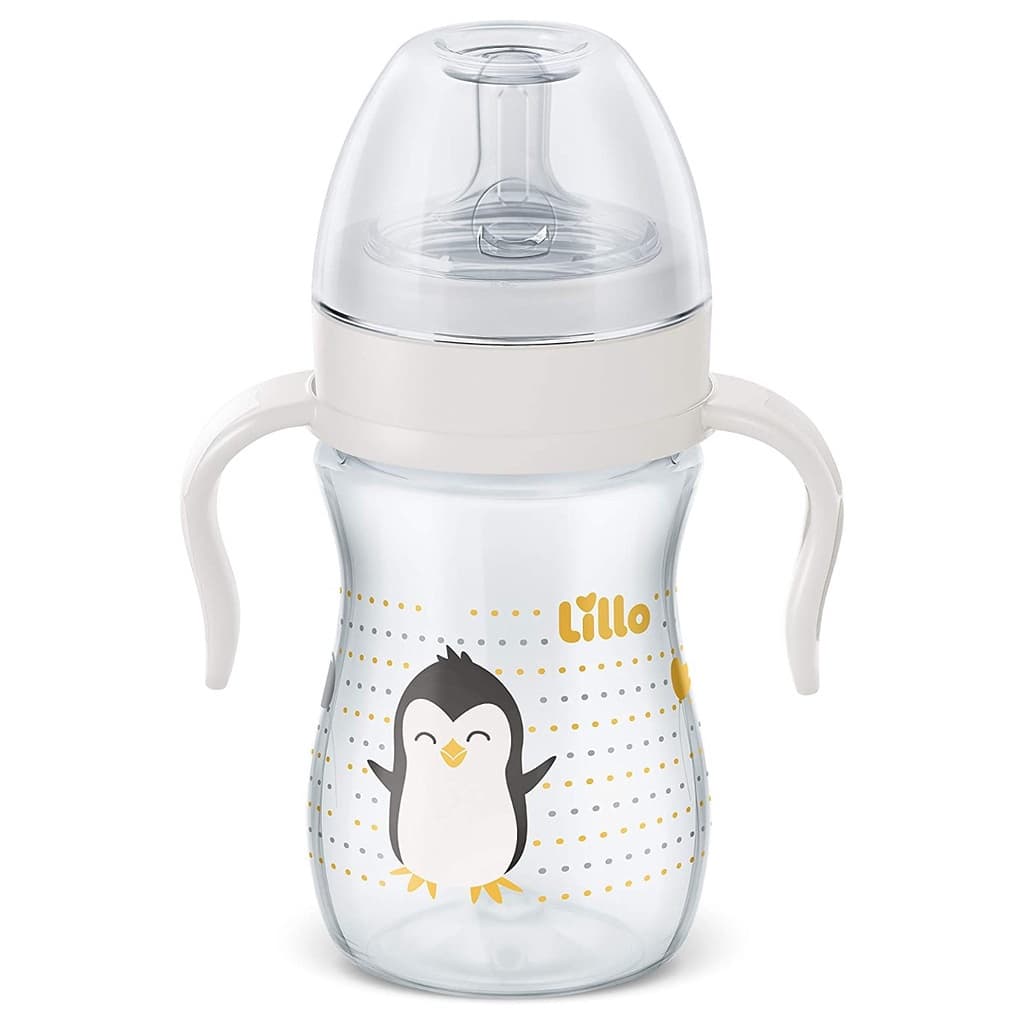 Mamadeira com Alça Super Evolution 240ml Neutra - Lillo