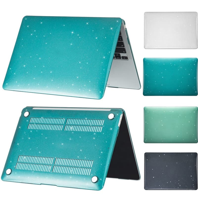 Capa Laptop Com Glitter Para Macbook Air 13/Pro 13 M1 16 Case 2021 14