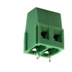 Kit 50 Peças - Borne Kre 2vias Verde -kf128-2t -5,08mm