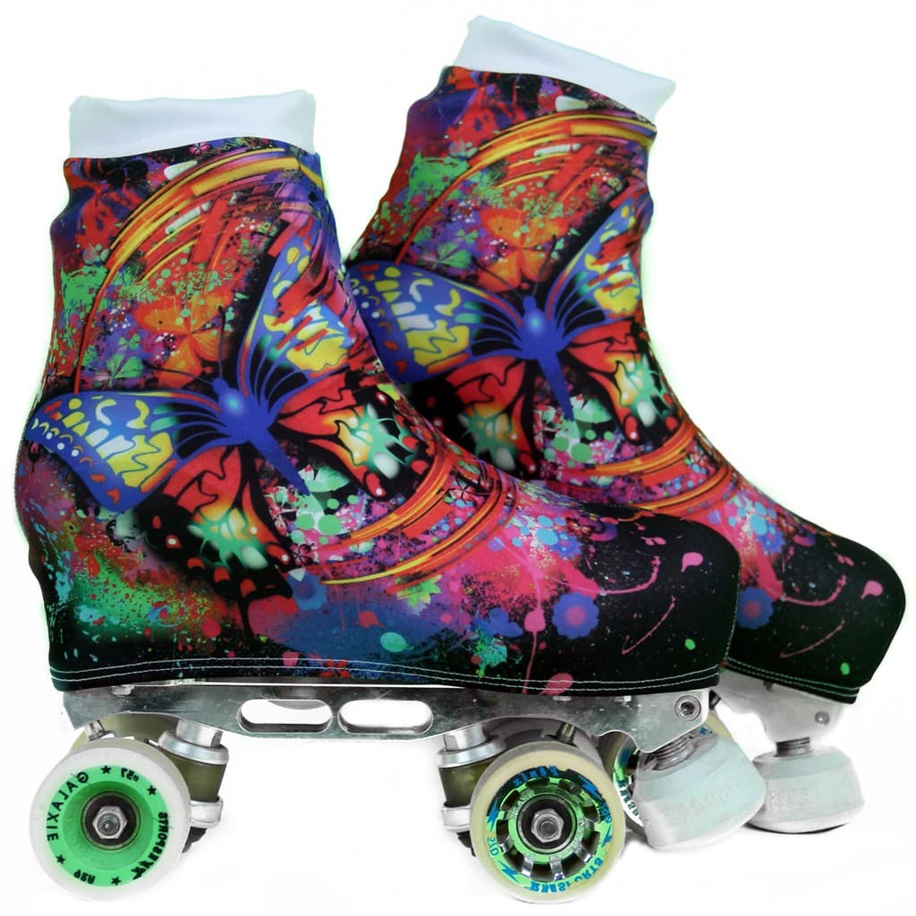 Polaina Cobre Patins Coleção Floral Estampa 5