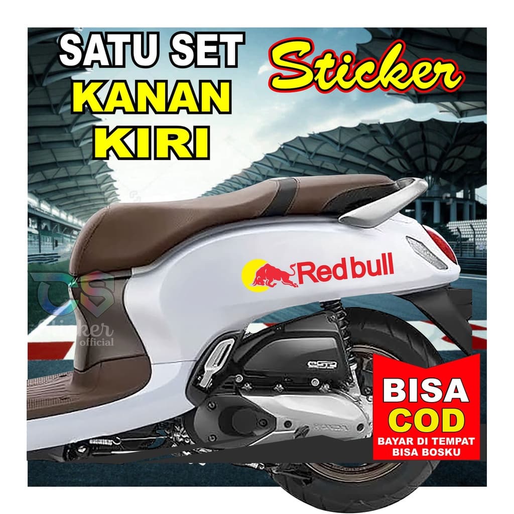 Os Adesivos De Motocicleta Redbull Podem Ser Usados Em Todas As Motos