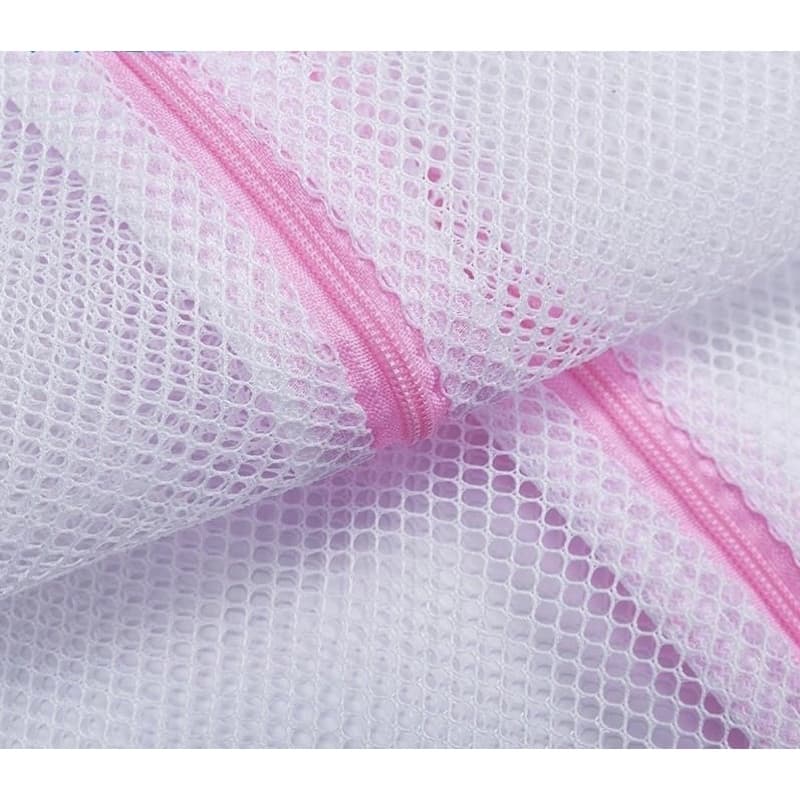 (Rfe:P-10)Saco para lavar Roupas proteção roupas Delicadas conservação do Tecido Máquinas 32X38 cm